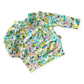 Floral-patterned baby Pullover on a white background