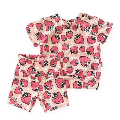 Strawberry Pop Summer Lounge Set