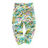 Floral patterned pants on a white background