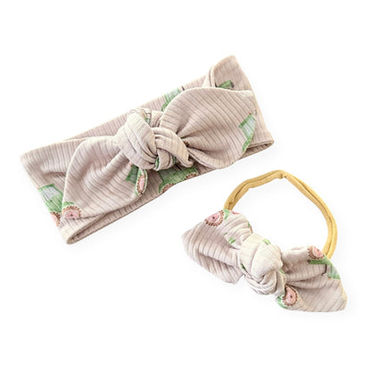 Country Roads Tractor Ribbed Headbands