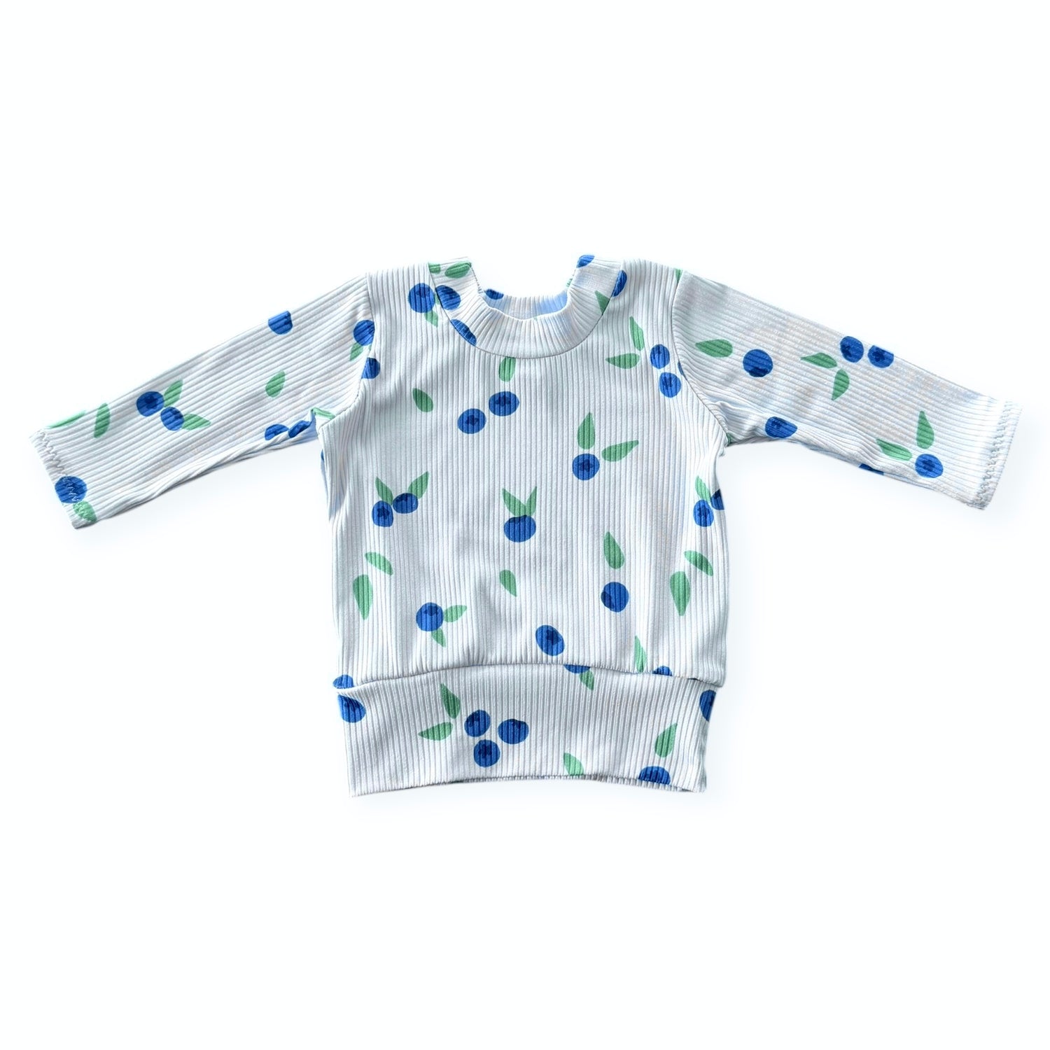 Blueberry Breeze Ribbed Lounge Set