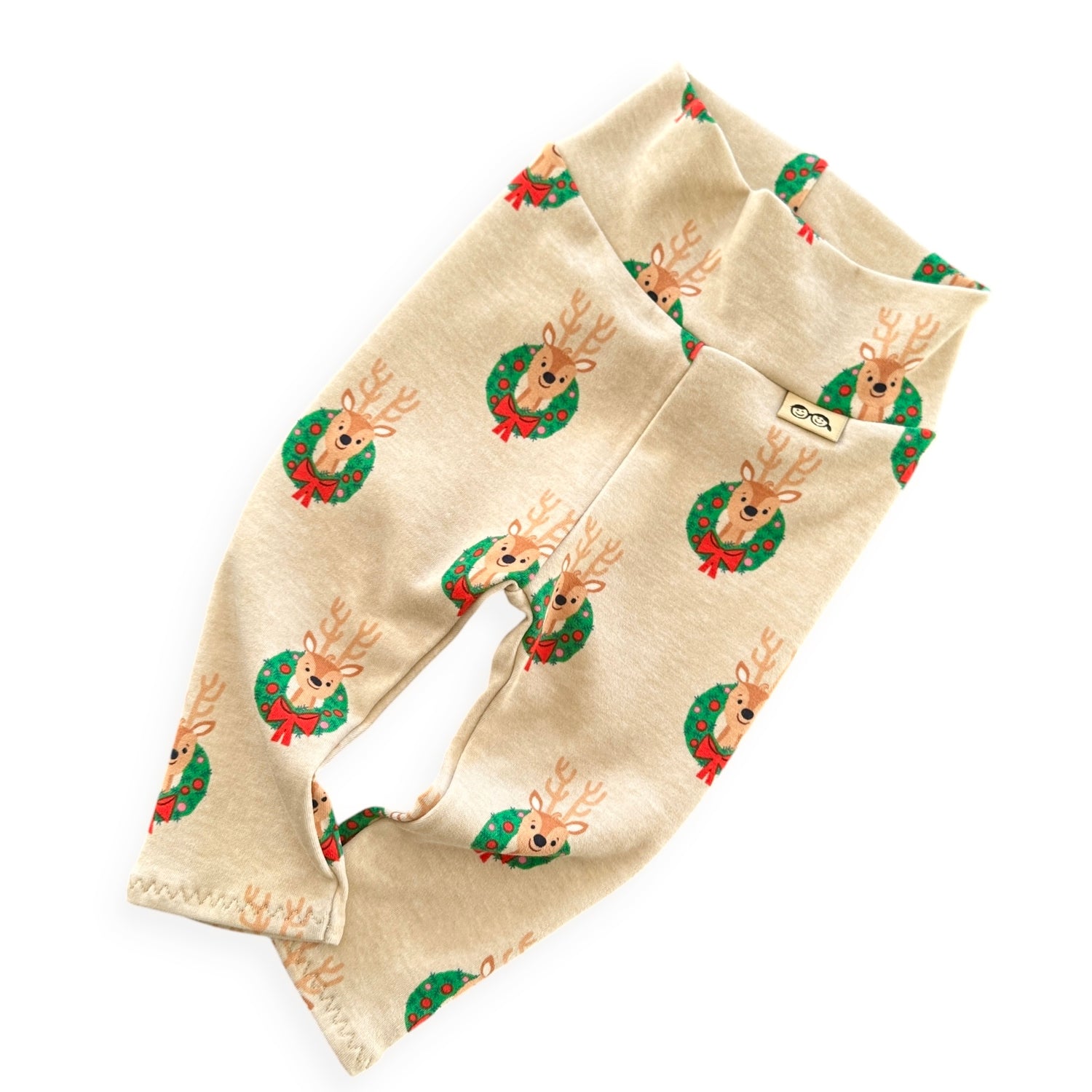 Raindeer Wreaths Leggings