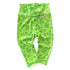 Bright green shamrock leggings for babies and toddlers, perfect for St. Patrick&