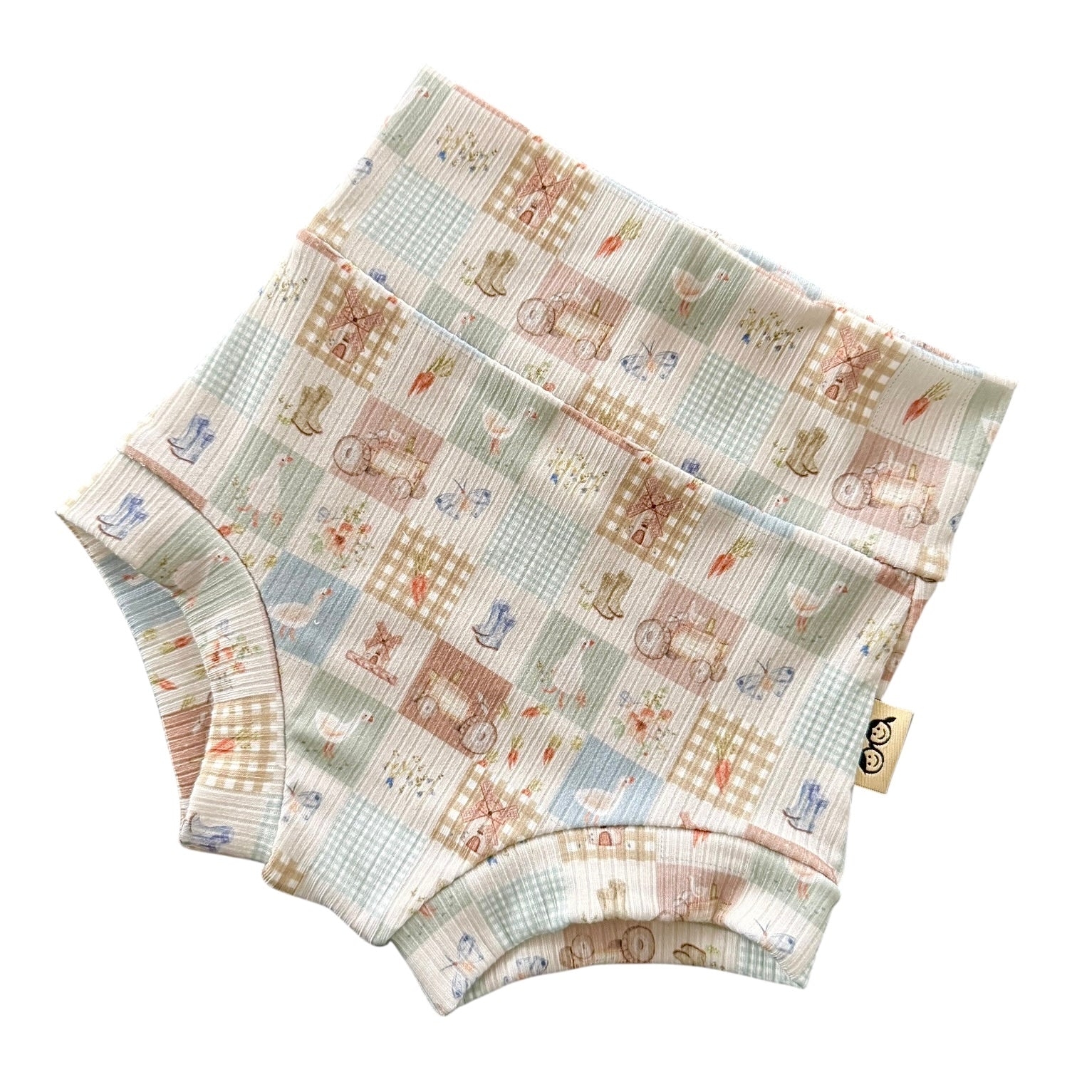 Countryside Patchwork Ribbed Summer Lounge Set