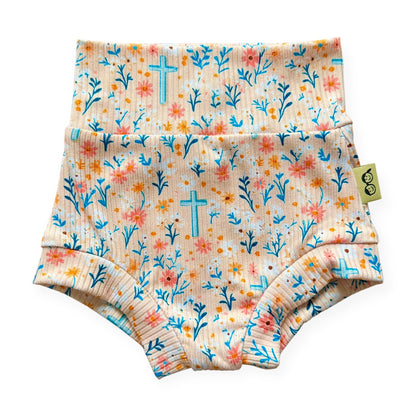 Wildflower Faith Ribbed Bummies &amp; Biker Shorts