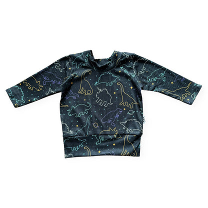 Cosmic Dino Nights Ribbed Lounge Set