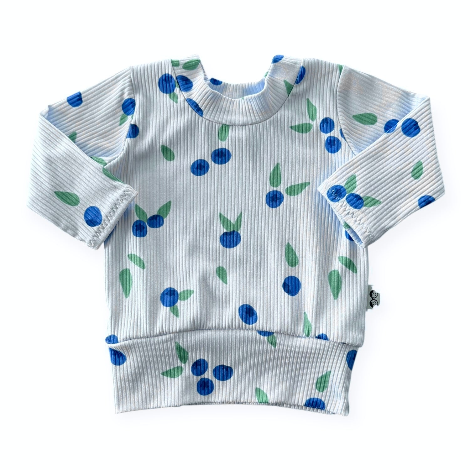 Blueberry Breeze Ribbed Lounge Set