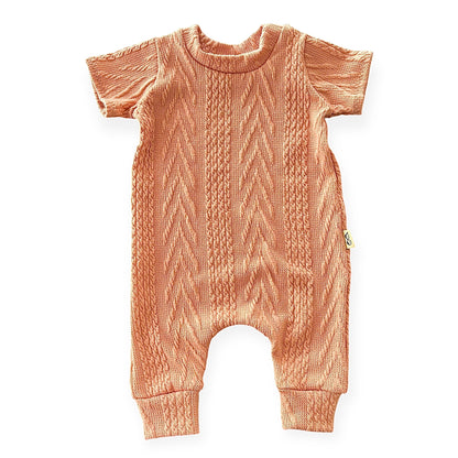Cozy Knit Harem Romper