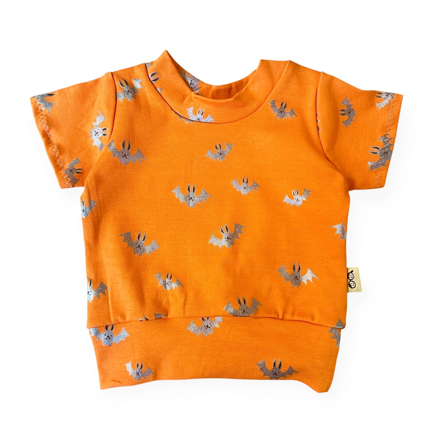 Pumpkin Bats Top - Short, Long or Sleeveless