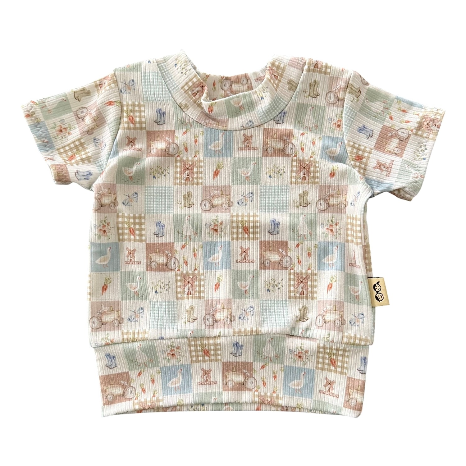 Countryside Patchwork Ribbed Summer Lounge Set