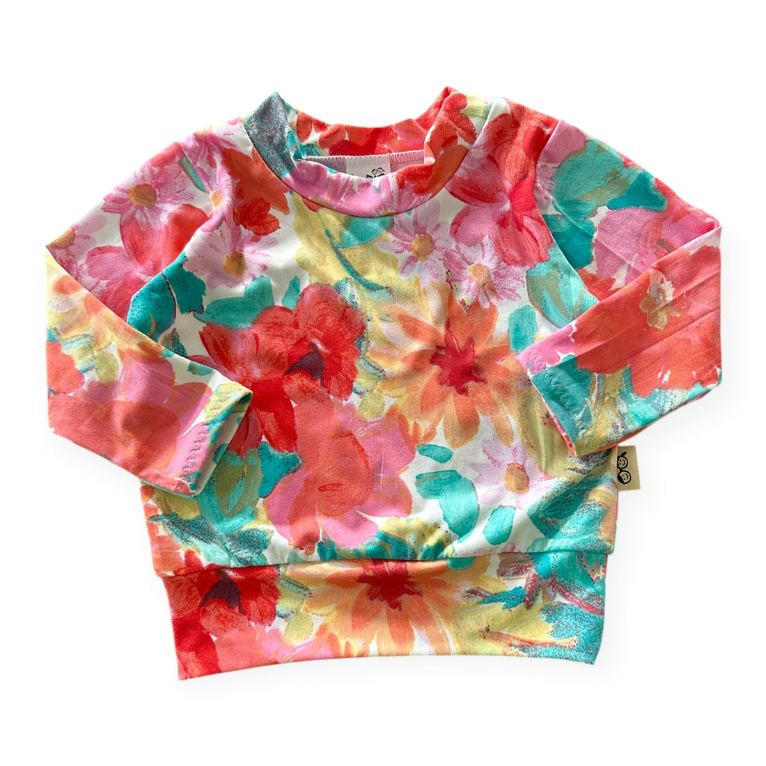 Watercolor Garden Top - Short, Long or Sleeveless