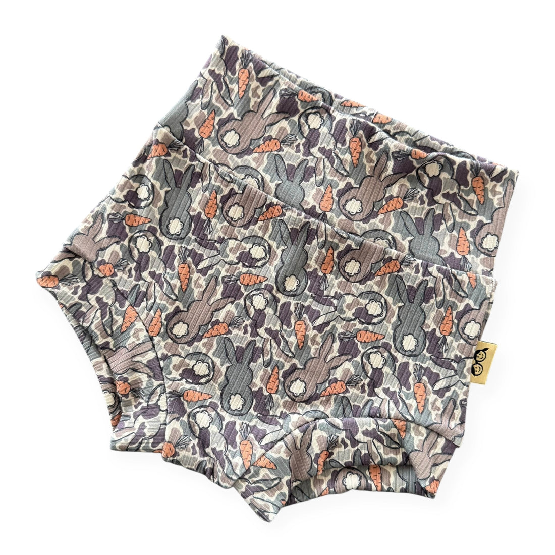 Easter Bunny Camo Ribbed Bummies &amp; Biker Shorts