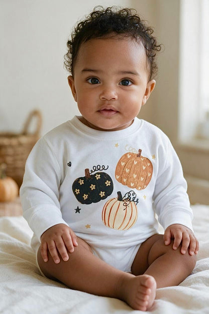 Pumpkin Patch Doodles Pullover