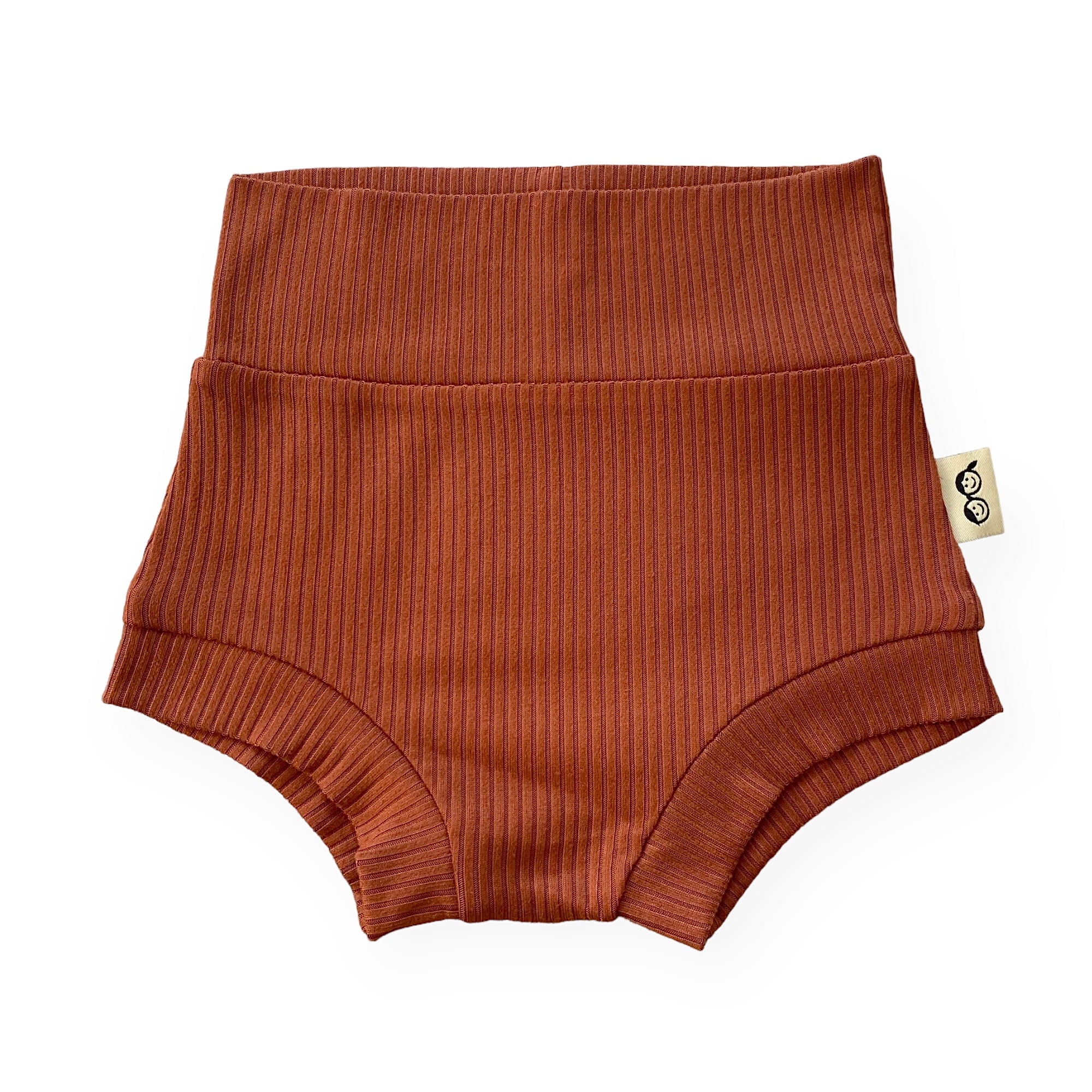 Rust Ribbed Summer Lounge Set