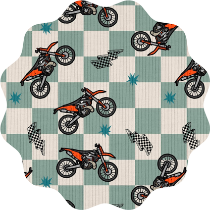 Dirt Bike Checkers Ribbed Collection