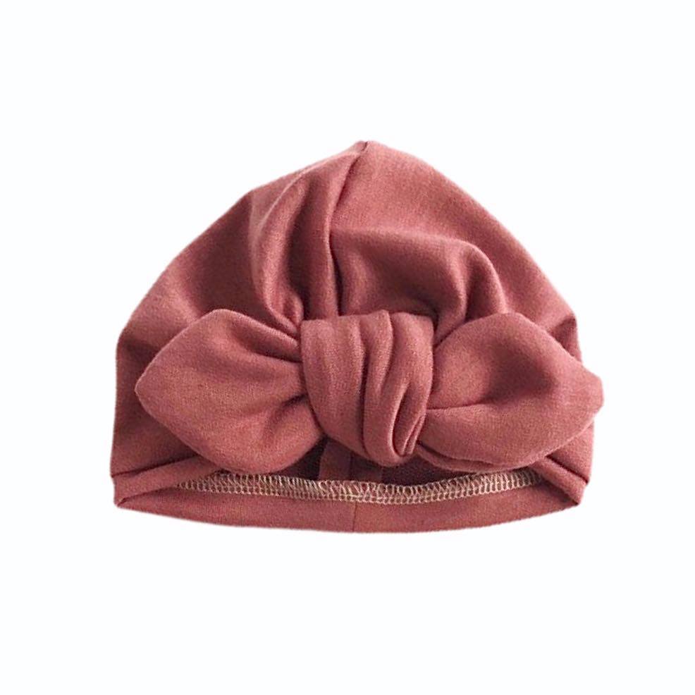 Dusty Marsala - Turban Hat