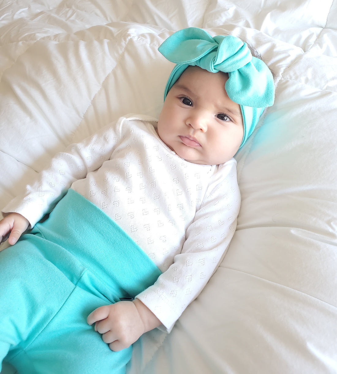 Mint Leggings and/or Headbands