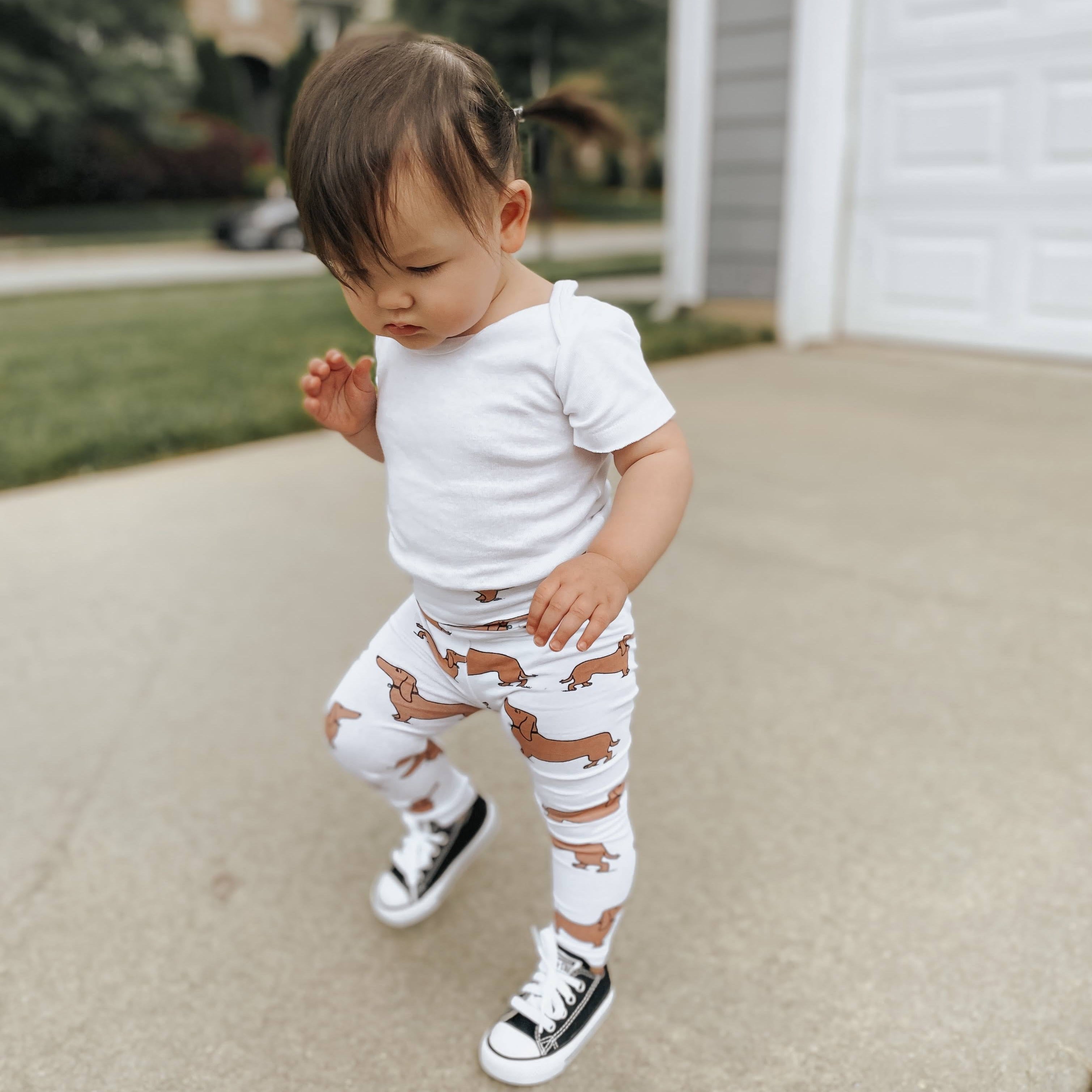 Dachshund Wiener Dog Leggings and/or Headbands