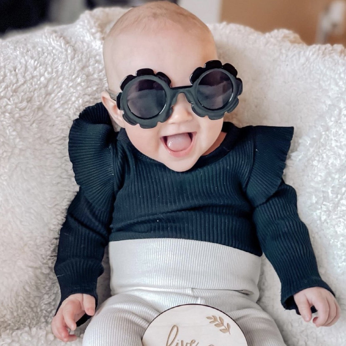 Babyhug Free Size Sunglasses - Black