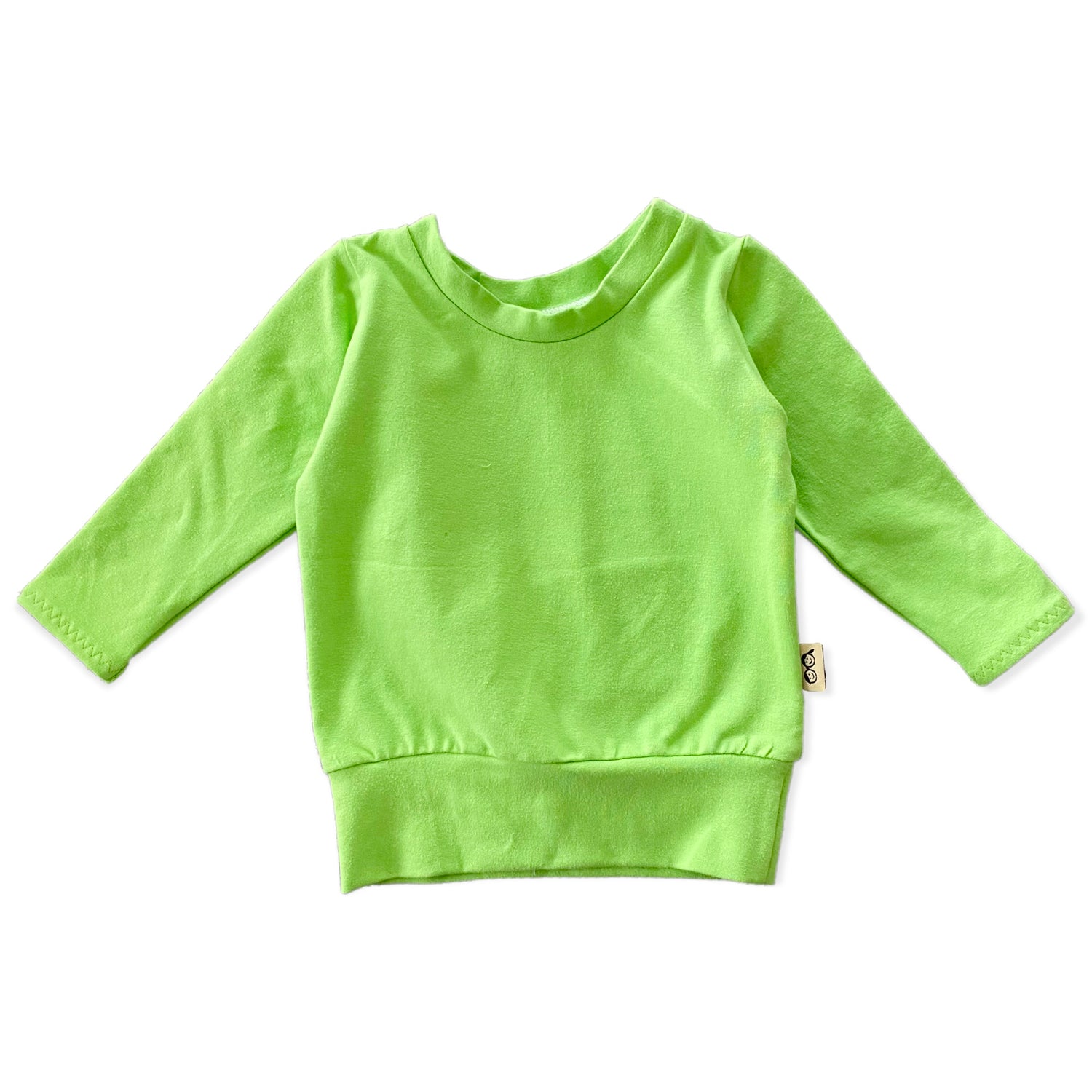 Neon Lime Green Dudis Pullover