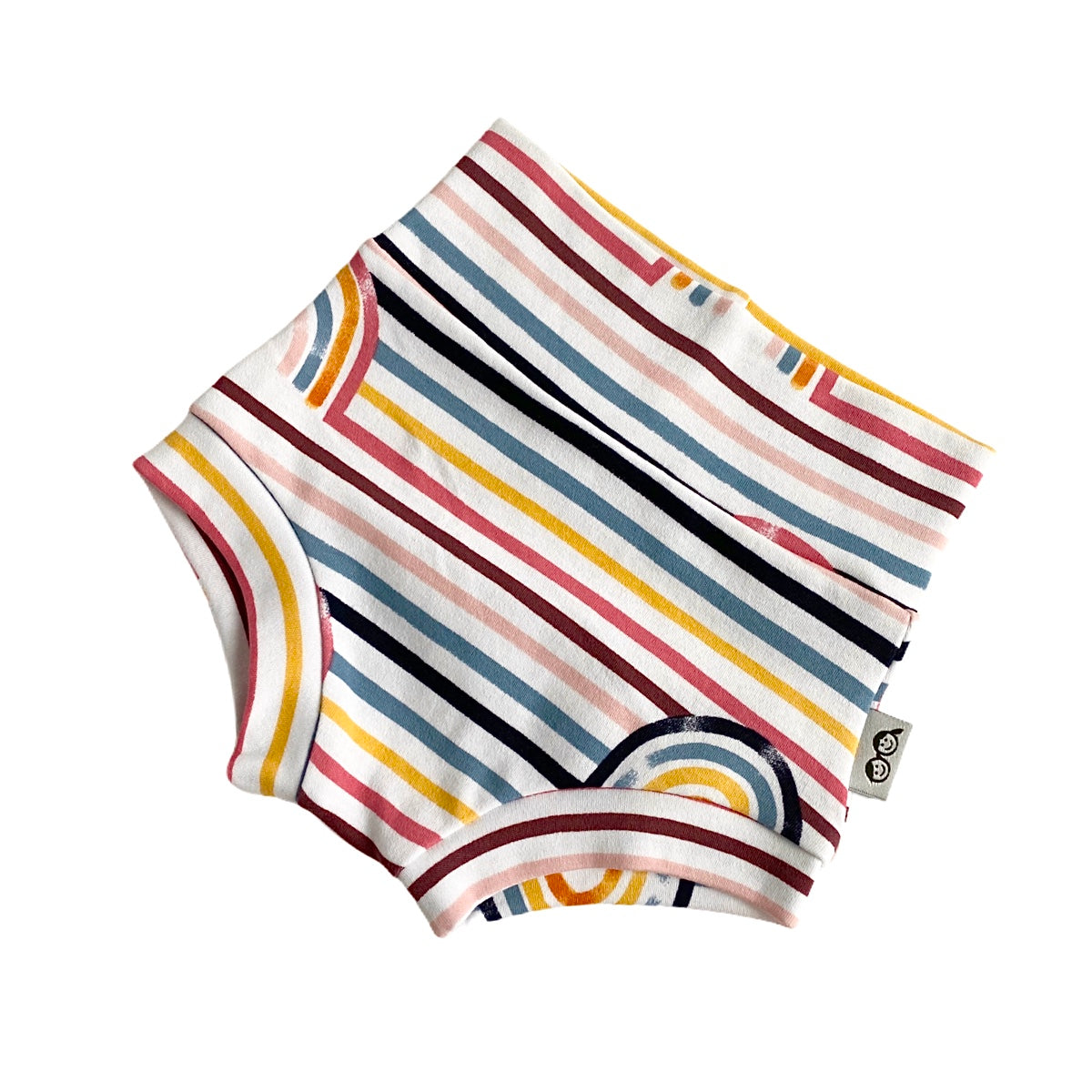 Rainbows Stripes Bummies