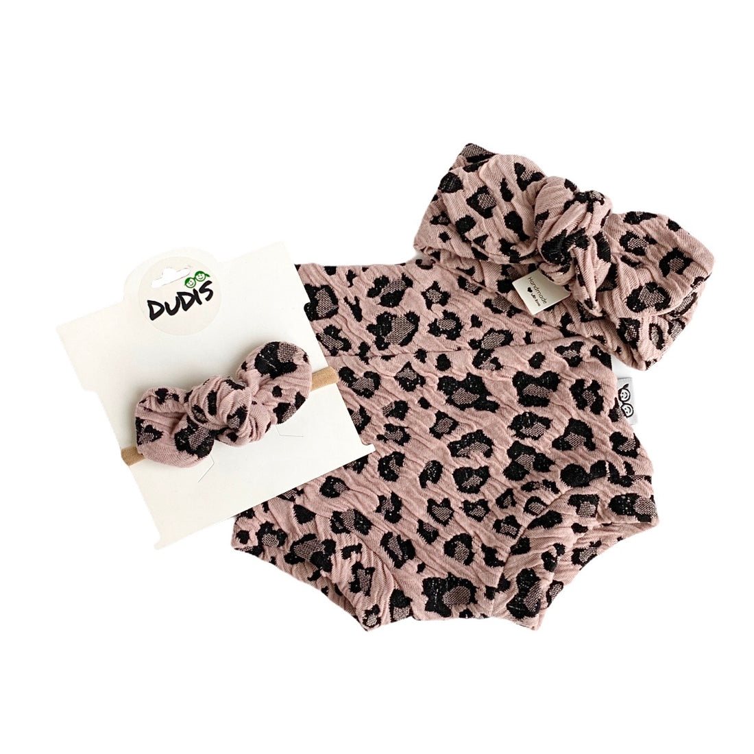 Blush Cheetah Bummies and/or Headbands