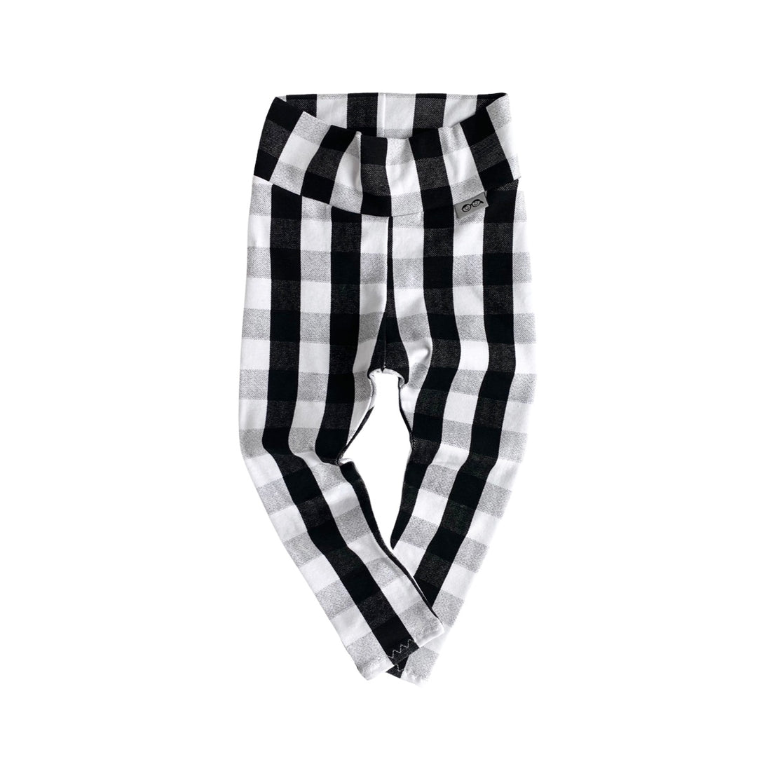 Black and White Plaid Leggings
