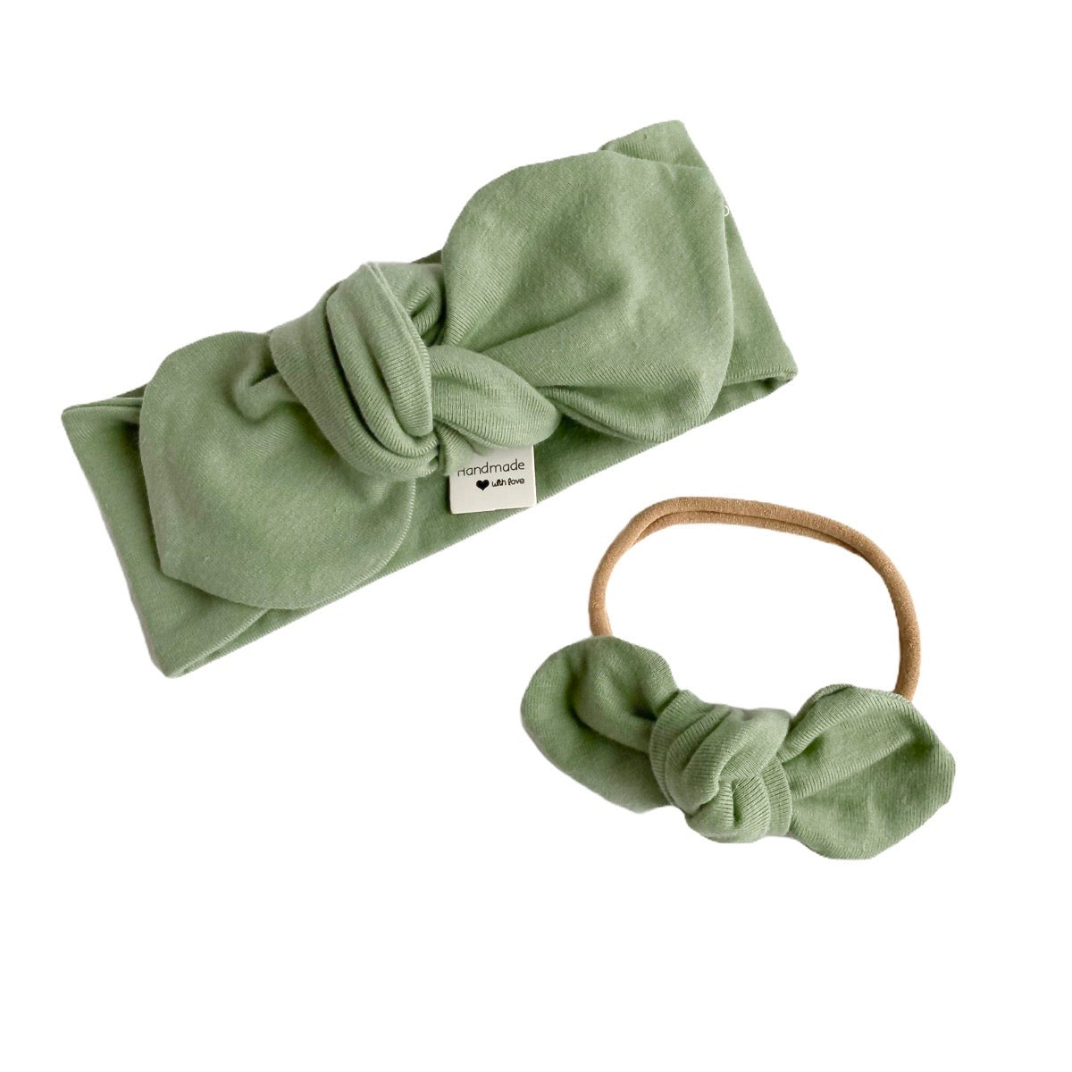 Sage Green Leggings and/or Headbands