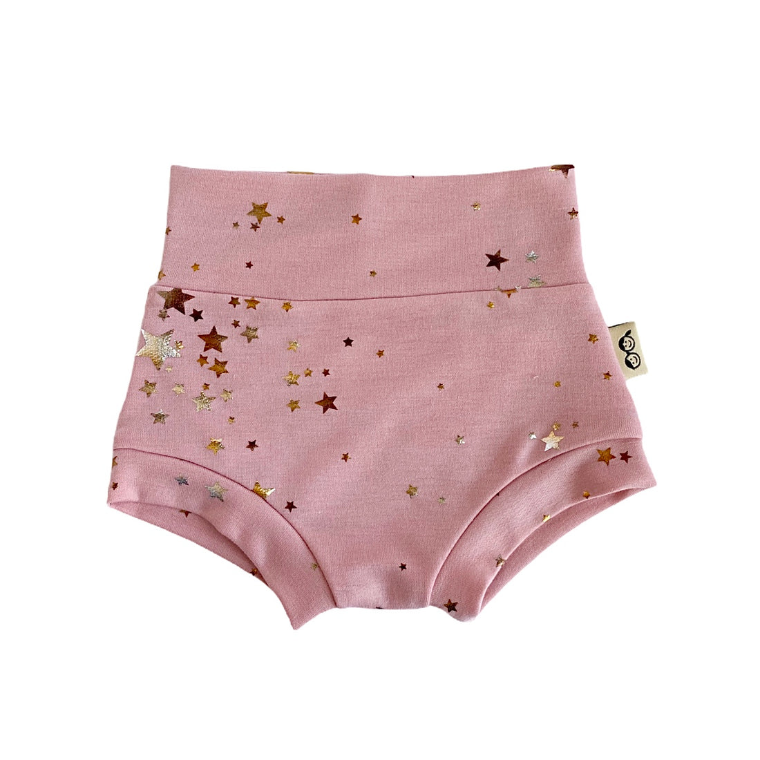 Foil Stars on Blush Bummies
