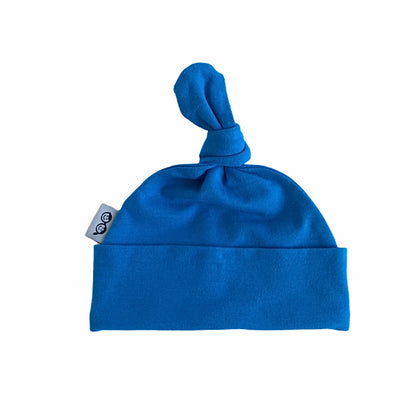 Bright Blue Leggings and/or Beanie Knot Hat