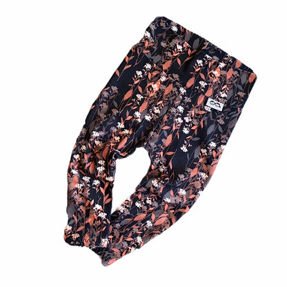 Autumn Leaf Floral Leggings and/or Headbands