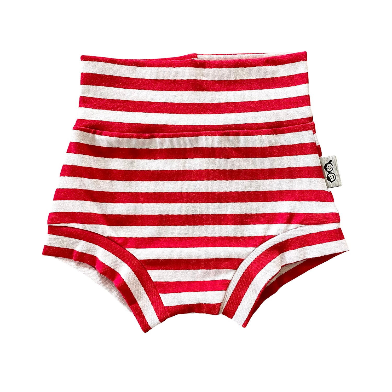 Red and White Stripes Christmas Bummies