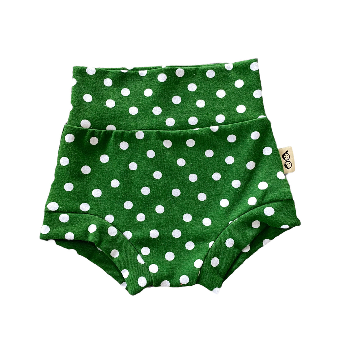 Green White Polka Dots Bummies