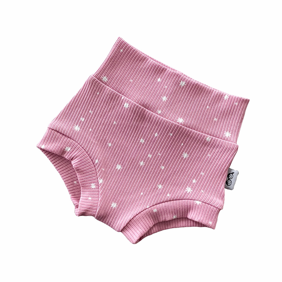 My Lucky Stars on Pink Ribbed Bummies