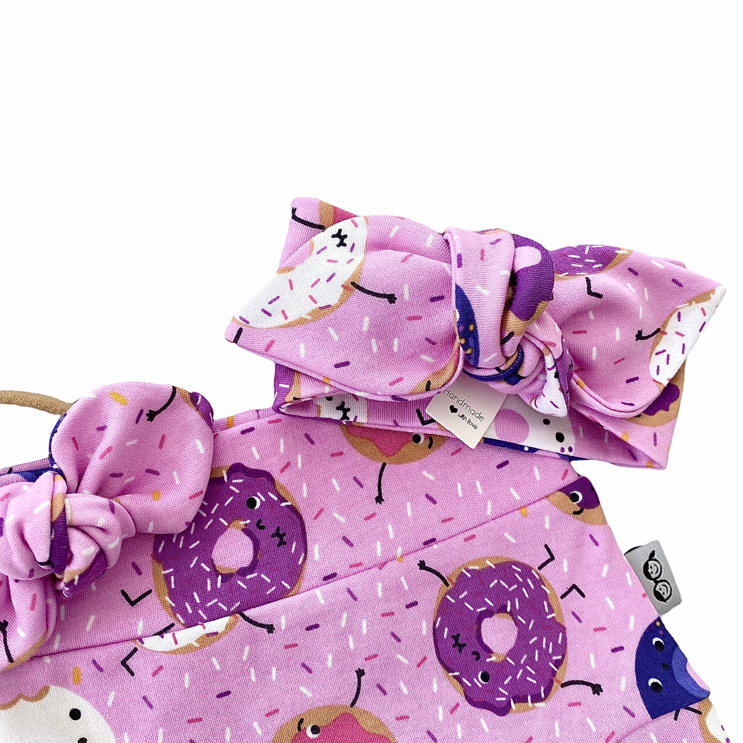 Purple Donuts Bummies and/or Headbands