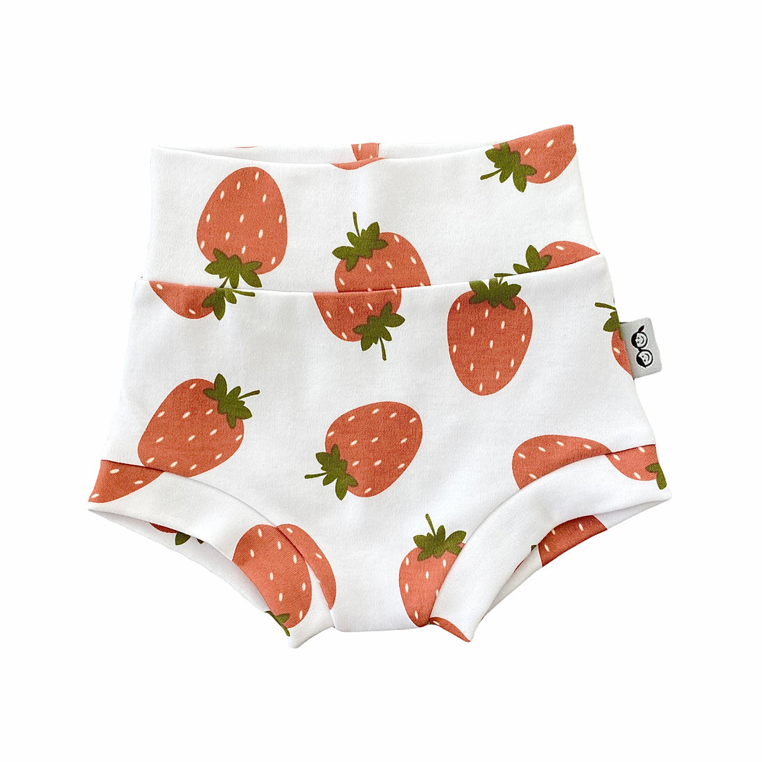 Strawberries on White Bummies