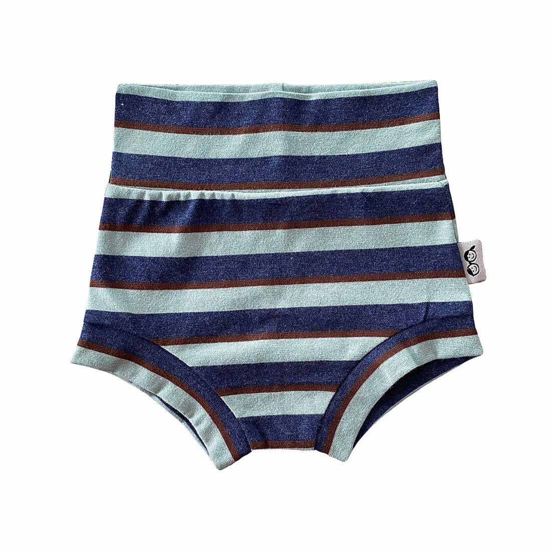 Multicolored Striped Bummies