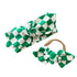Green Checkered Headbands
