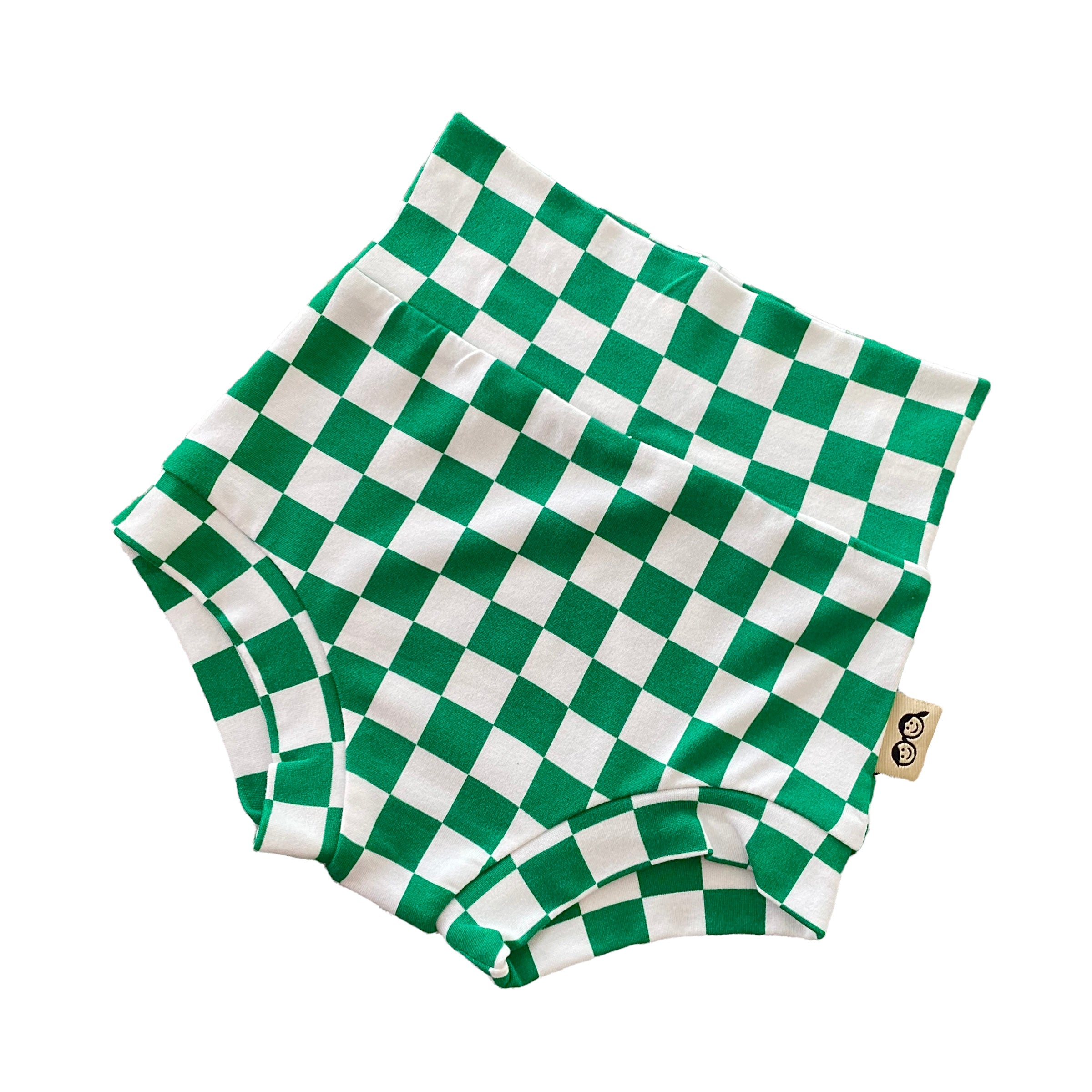 Green Checkered Bummies