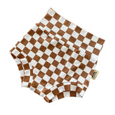 Brown Retro Checkered Bummies