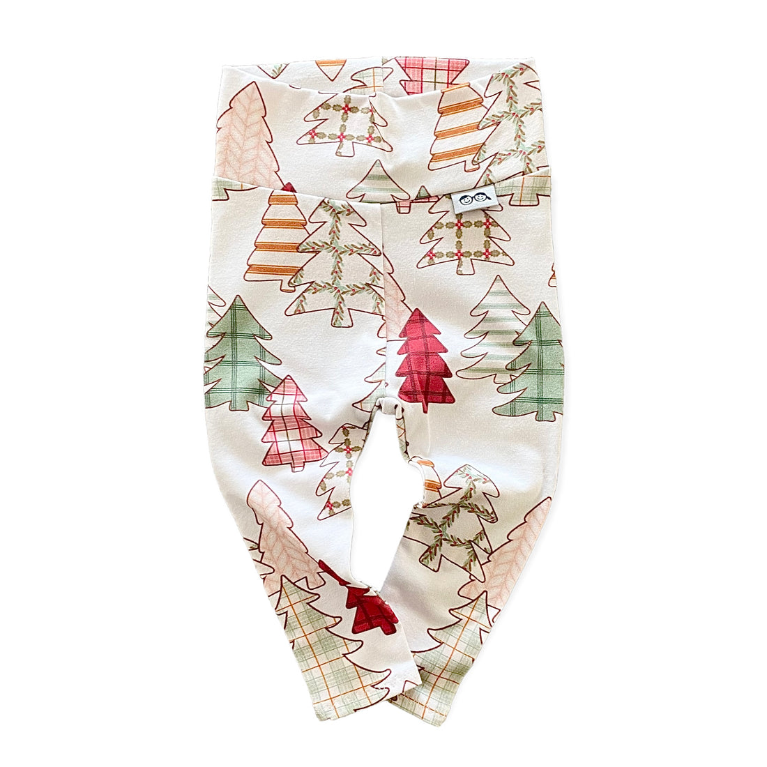 Vintage Christmas Trees Leggings