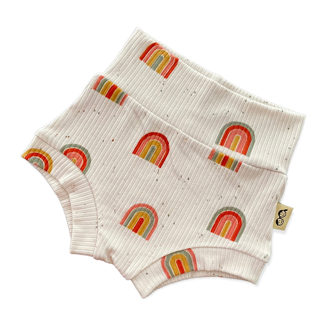 Retro Rainbows Ribbed Bummies