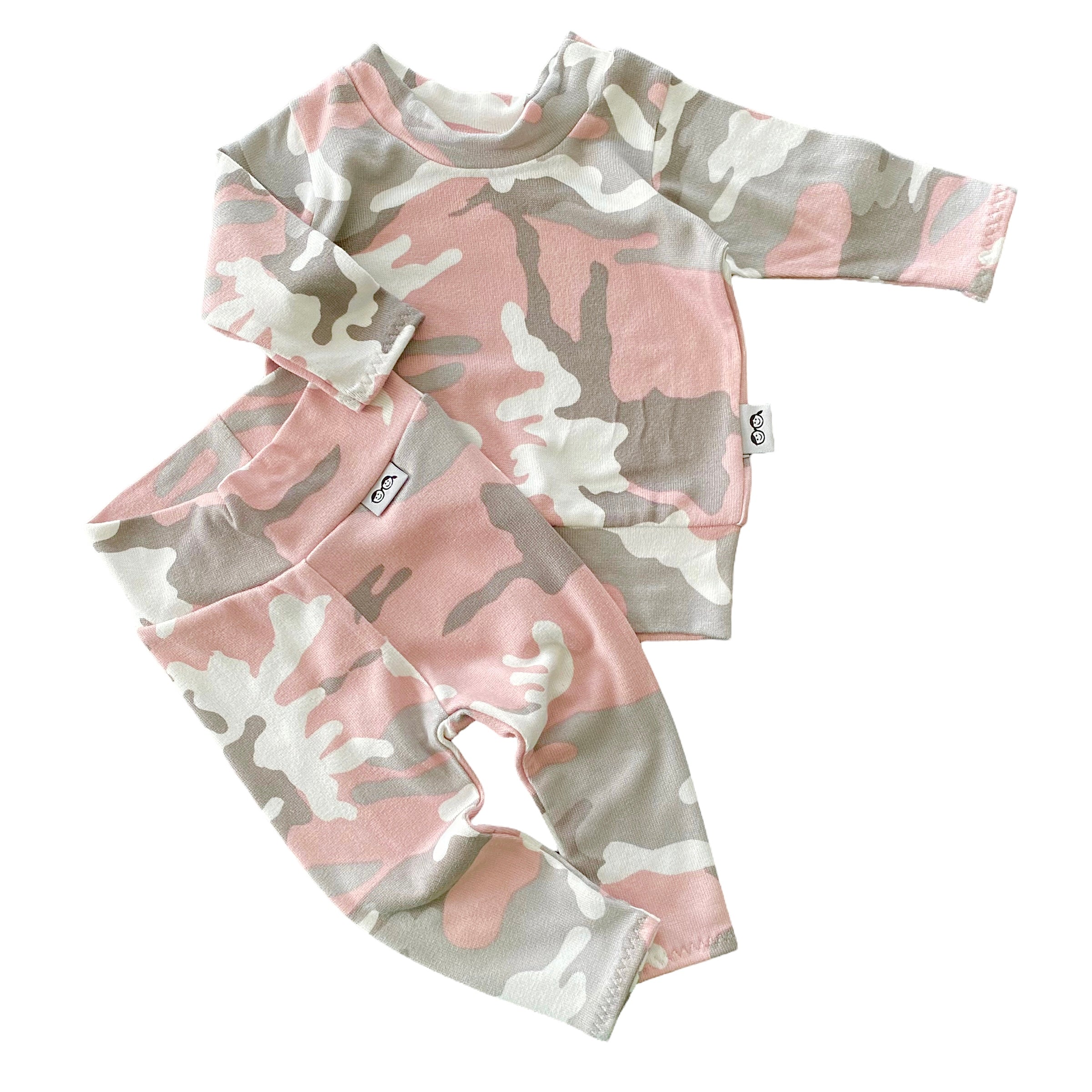 Pink Camo Lounge Set