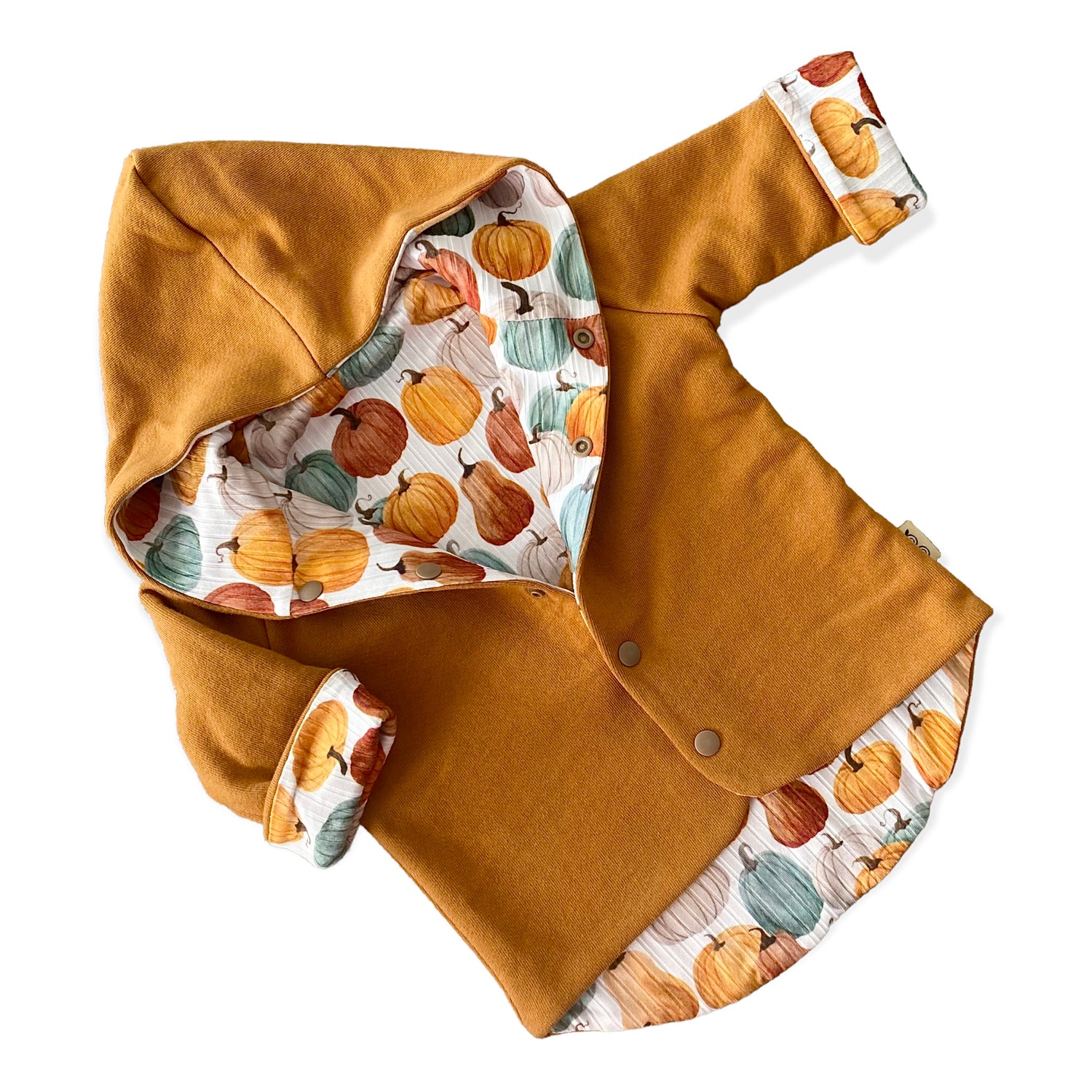 Pumpkin Patch Rib Hooded Jacket