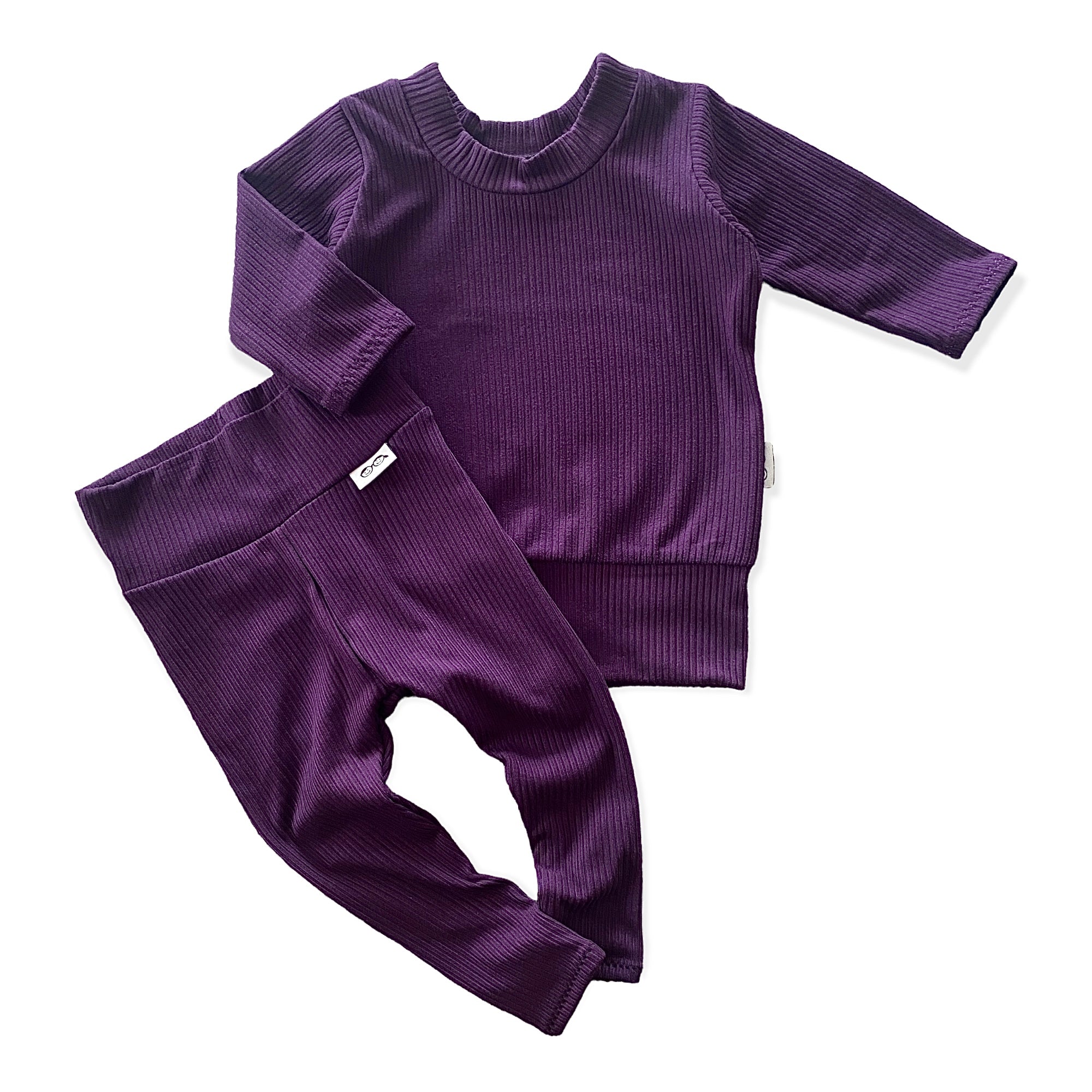 Purple Rib Dudis Lounge Set