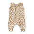 Taupe Cream Rib Harem Romper