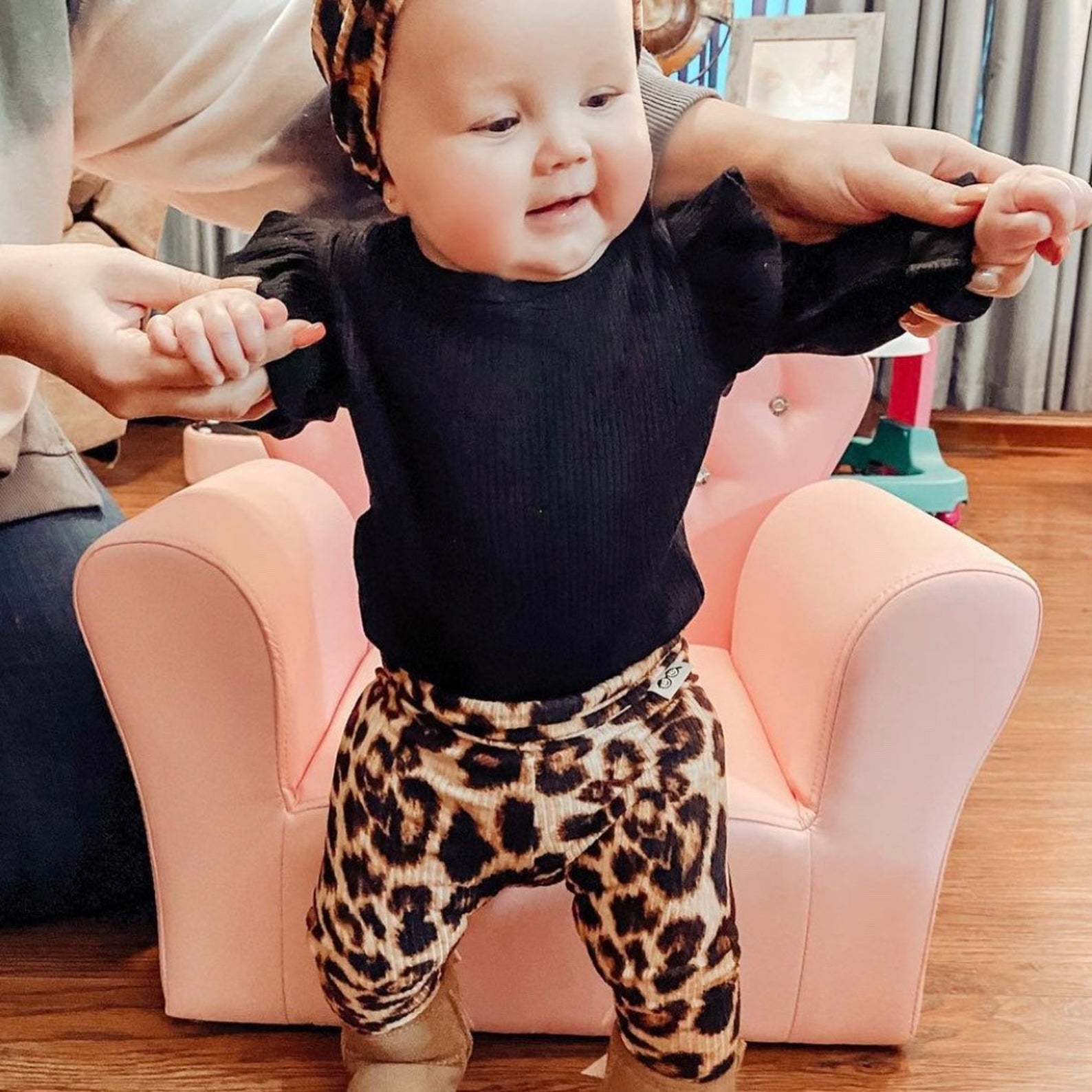 Baby 2025 cheetah leggings