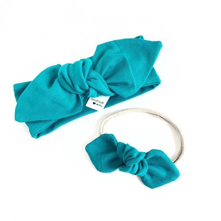 Teal Leggings and/or Headbands