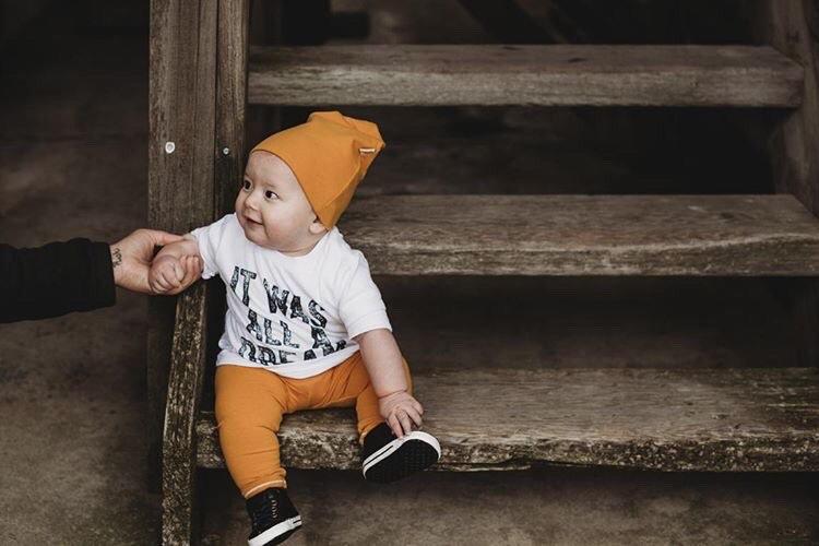 Mustard leggings clearance baby