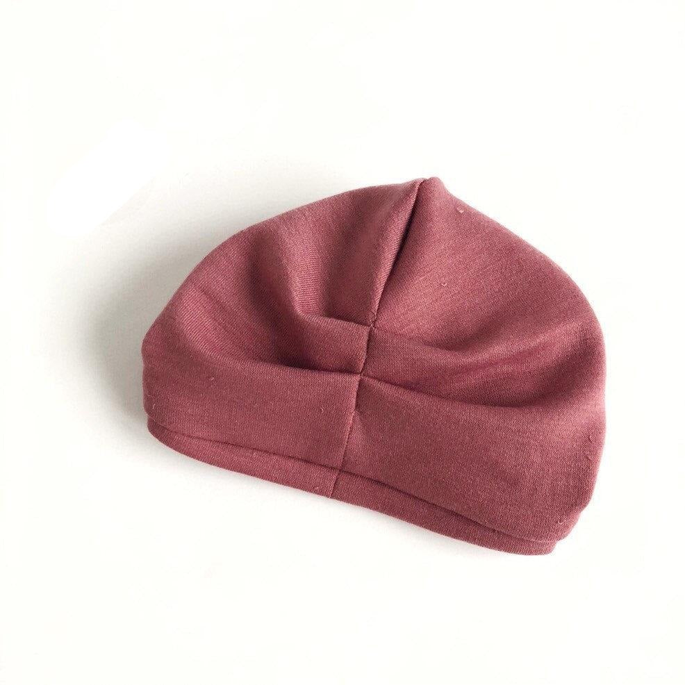 Dusty Marsala Turban Hat